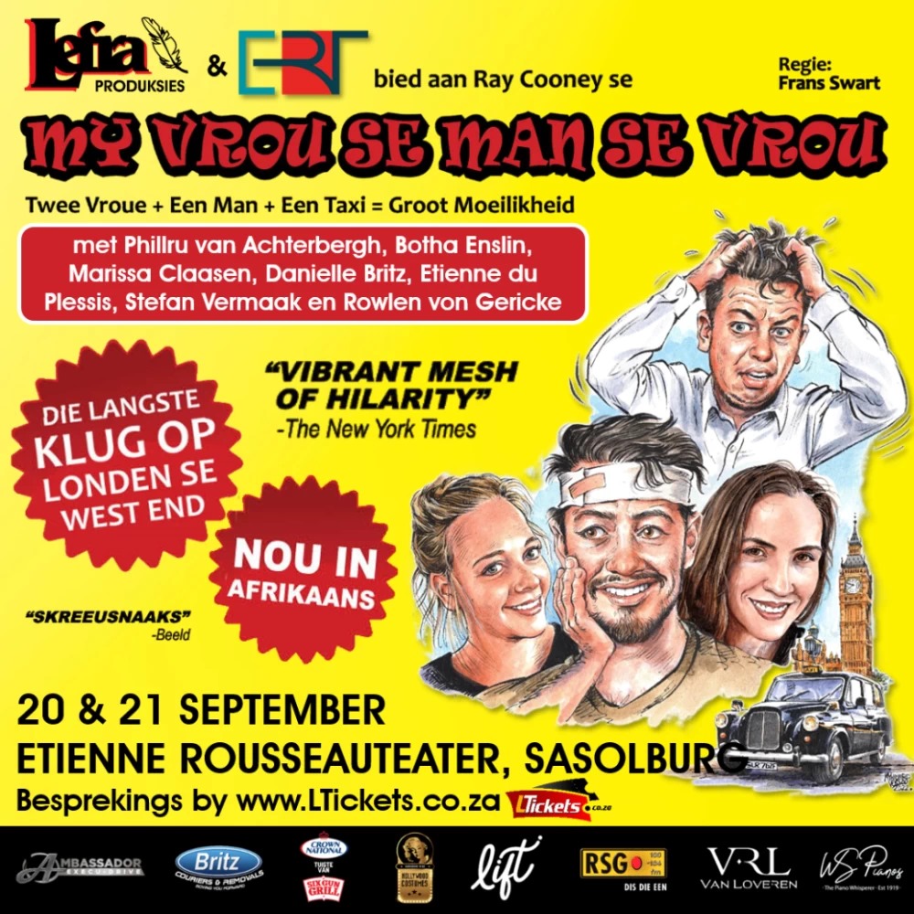Afrikaans adaptation of Ray Cooney's comedy play